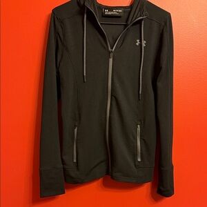 Under Armour Black Full-Zip Hoodie